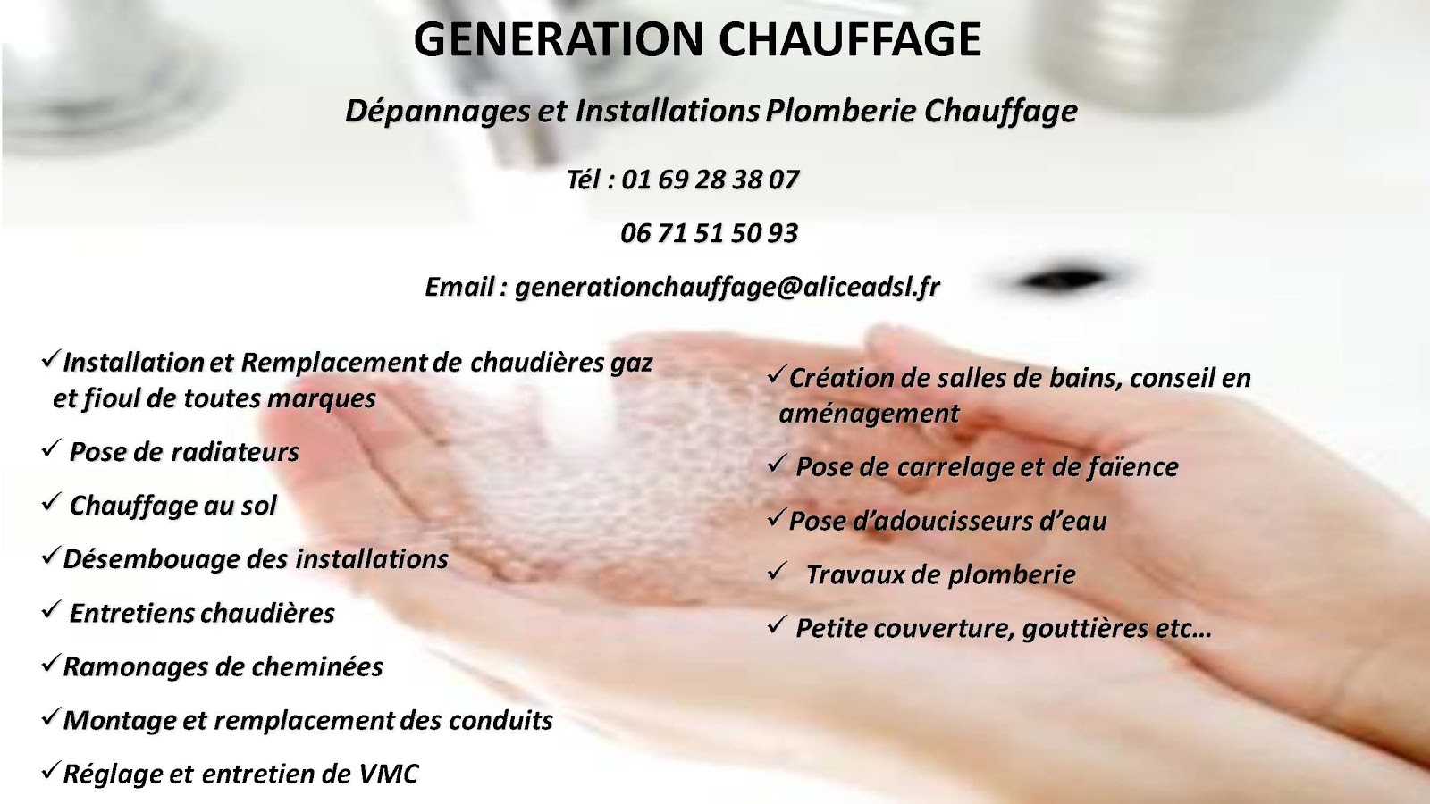 Logo de GENERATION CHAUFFAGE